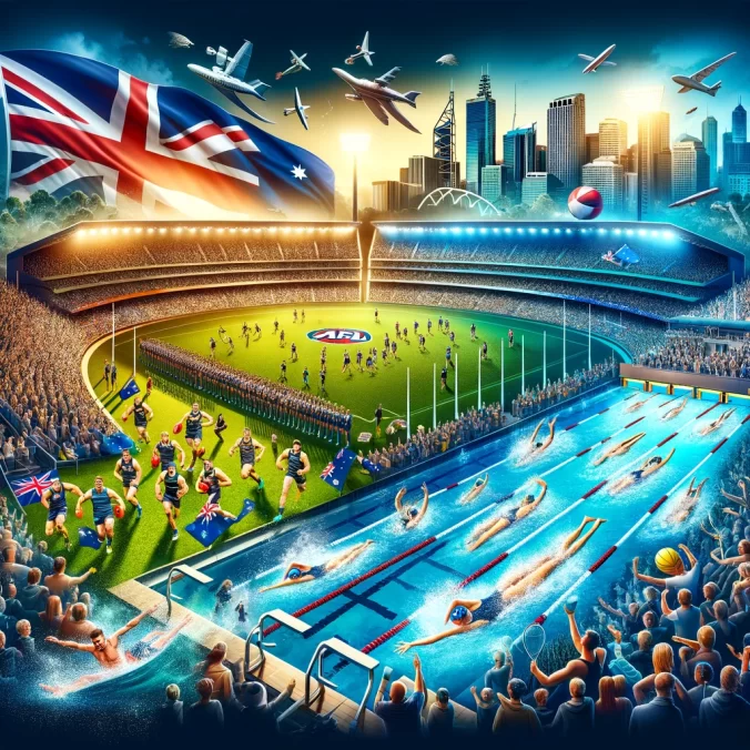 Australia's Sporting Pride From the AFL Field to the Swimming Pool